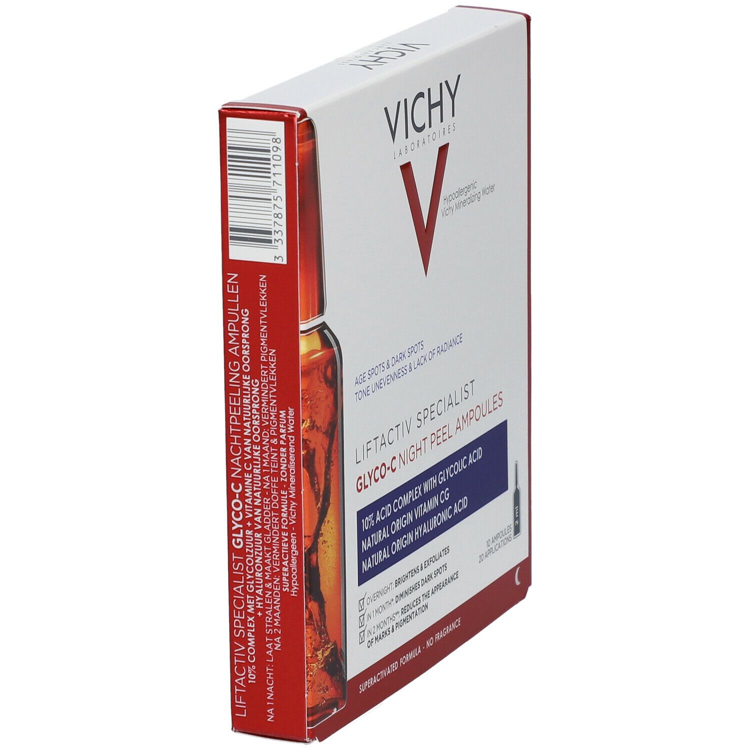 VICHY LIFTACTIV SPECIALIST Glyco-C Ampoules Peeling Nuit