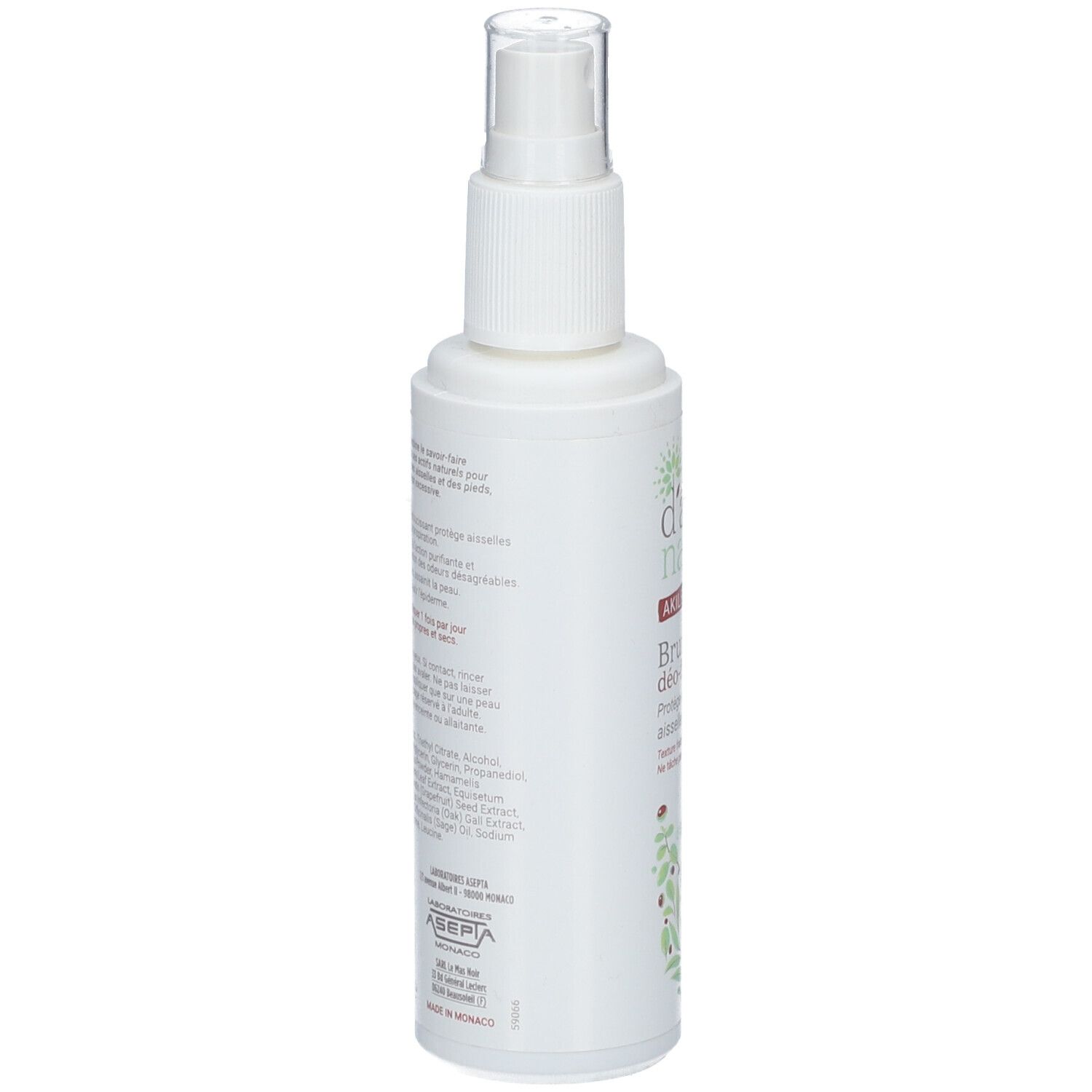 d'âme nature® Akileïne Brume Déo-Fraîcheur