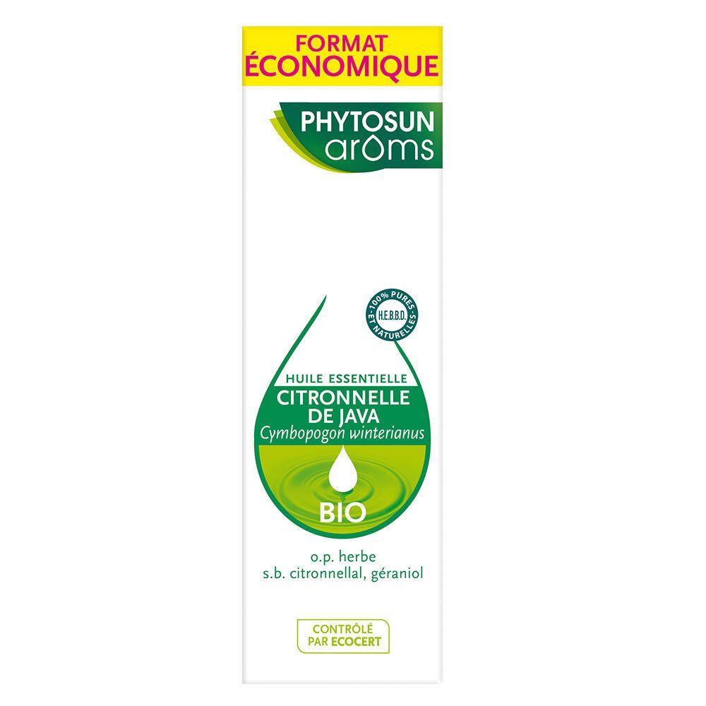 Phytosun Arôms Huile Essentielle Bio Citronnelle de Java 30ml
