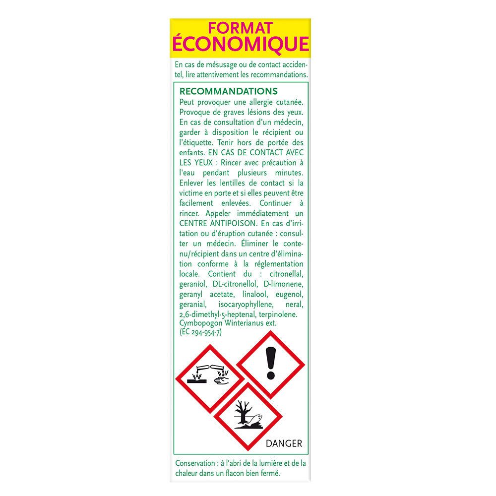 Phytosun Arôms Huile Essentielle Bio Citronnelle de Java 30ml