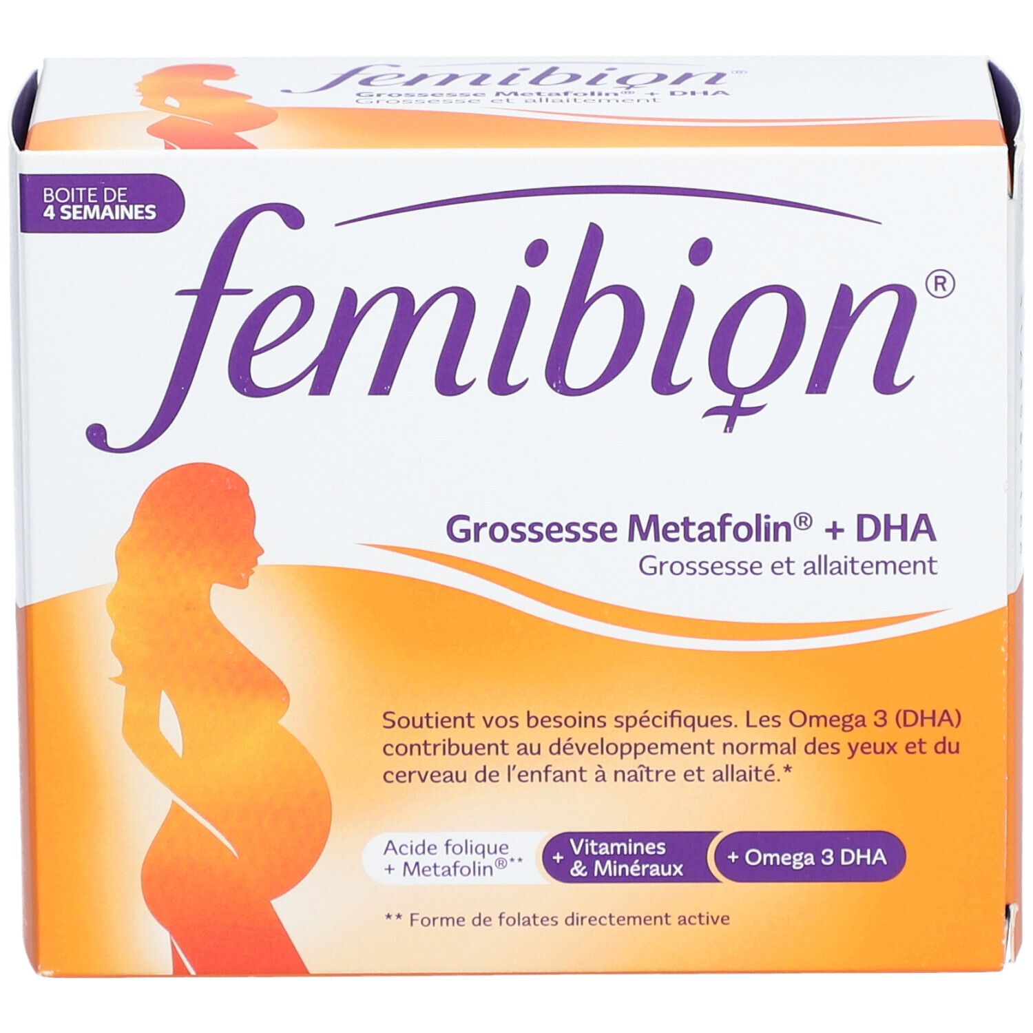 Femibion® Grossesse Metafolin® + DHA