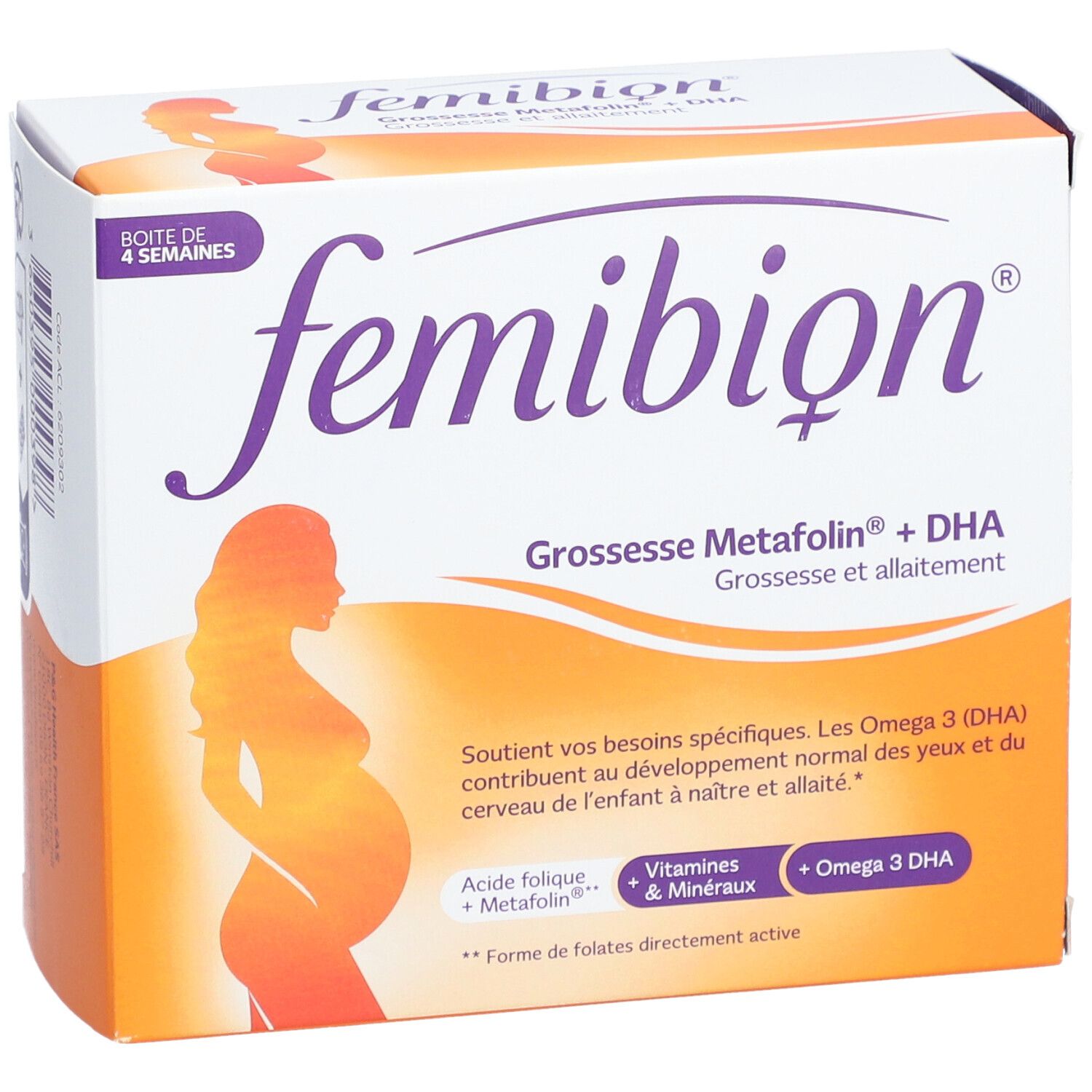 Femibion® Grossesse Metafolin® + DHA