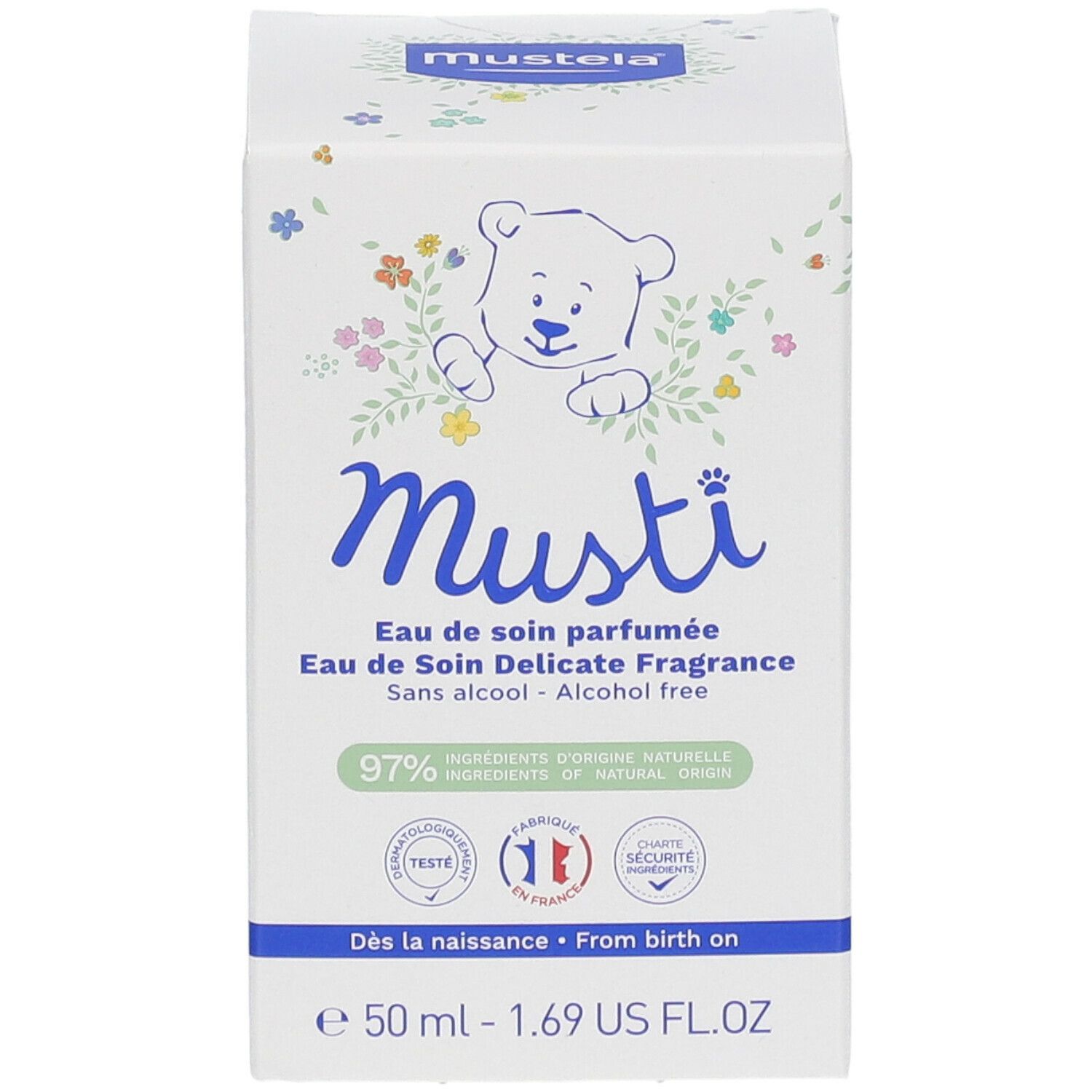 mustela® Bébé Musti Eau de Soin Parfumée Peau Normale
