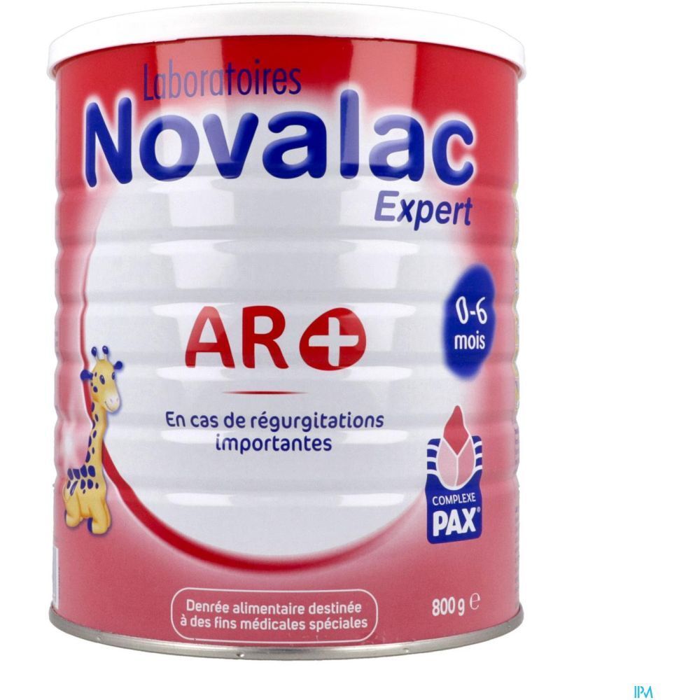 Novalac Expert AR+ 0-6 mois, Denrée alimentaire destinée à des fins médicales spéciales, b
