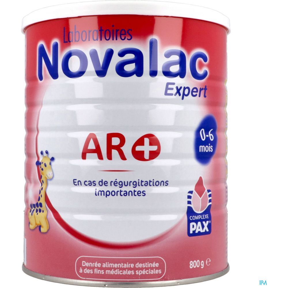 Novalac Expert AR+ 0-6 mois, Denrée alimentaire destinée à des fins médicales spéciales, b