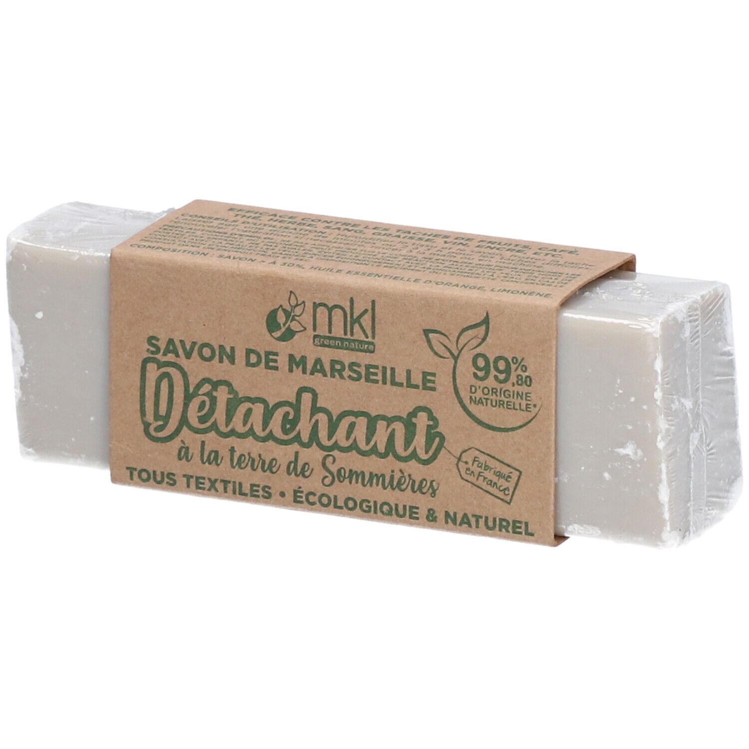 MKL Savon de Marseille Détachant à la Terre de Sommières