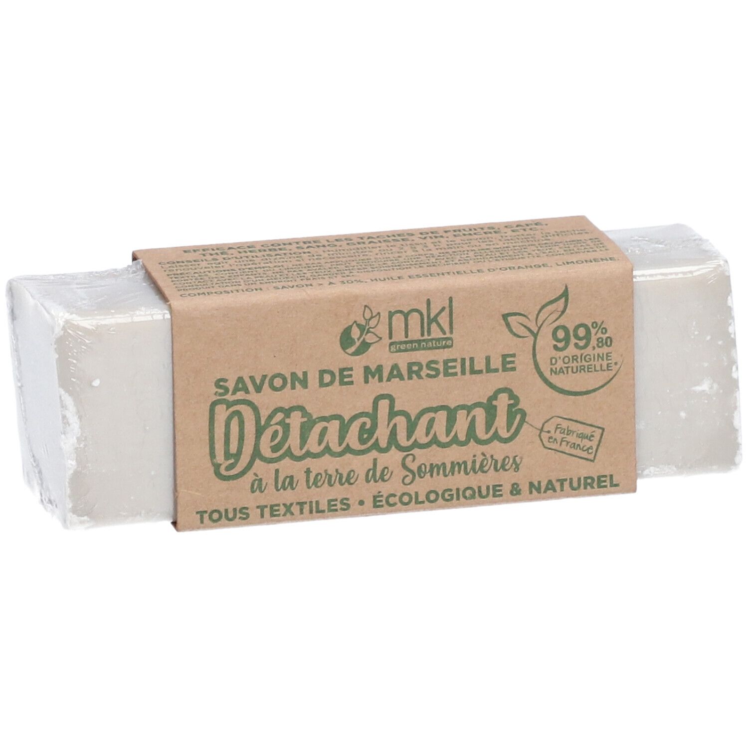 MKL Savon de Marseille Détachant à la Terre de Sommières