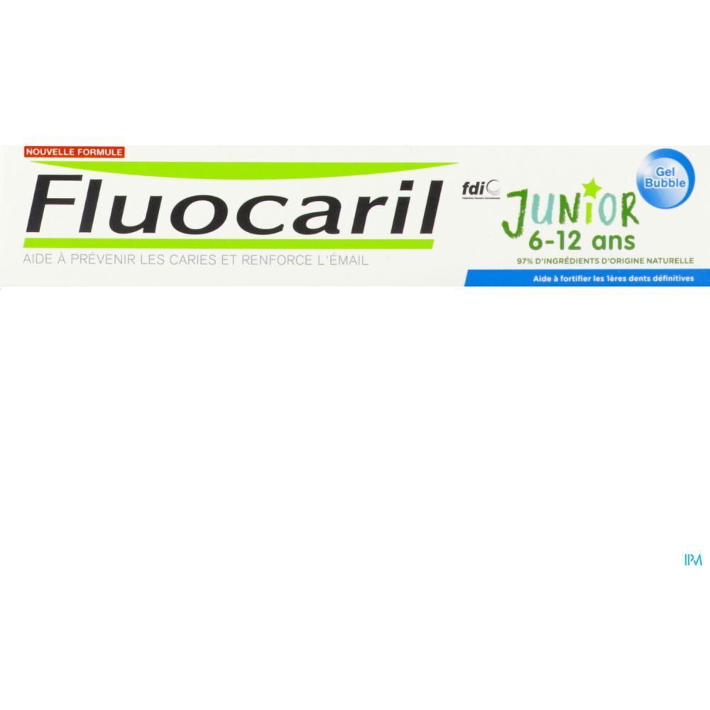 FLUOCARIL JUNIOR GEL BUBBLE 75ML