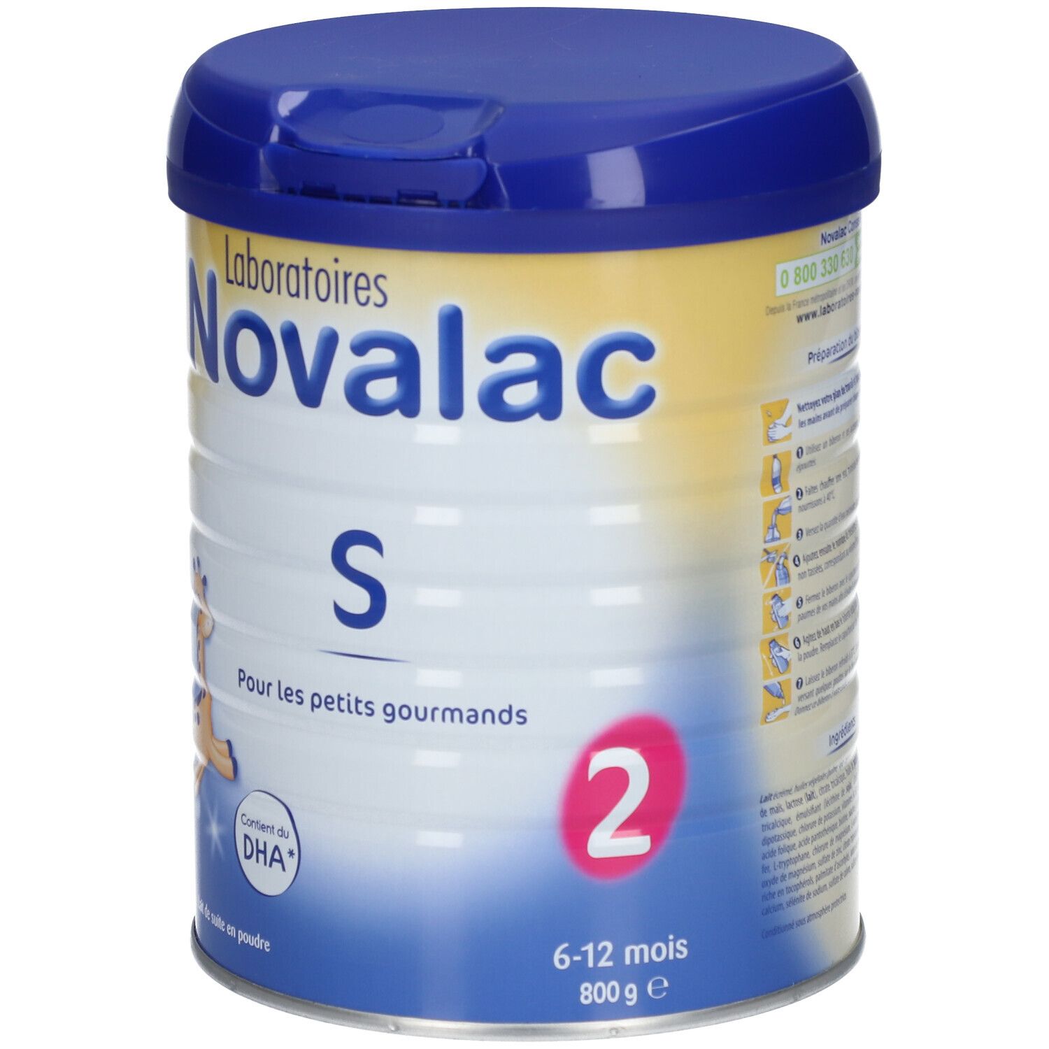 Novalac S Satiété 2ème âge