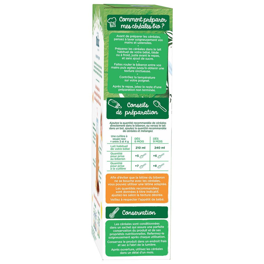 MODILAC Céréales Bio Cacao