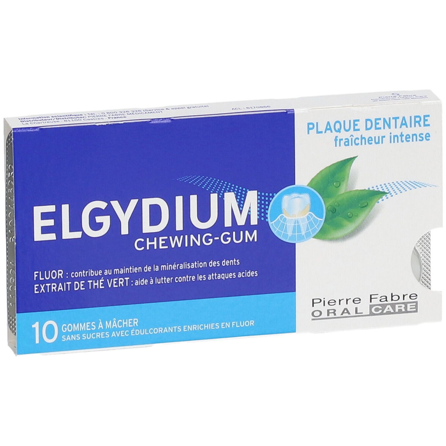 ELGYDIUM CHEWING-GUM Plaque Dentaire