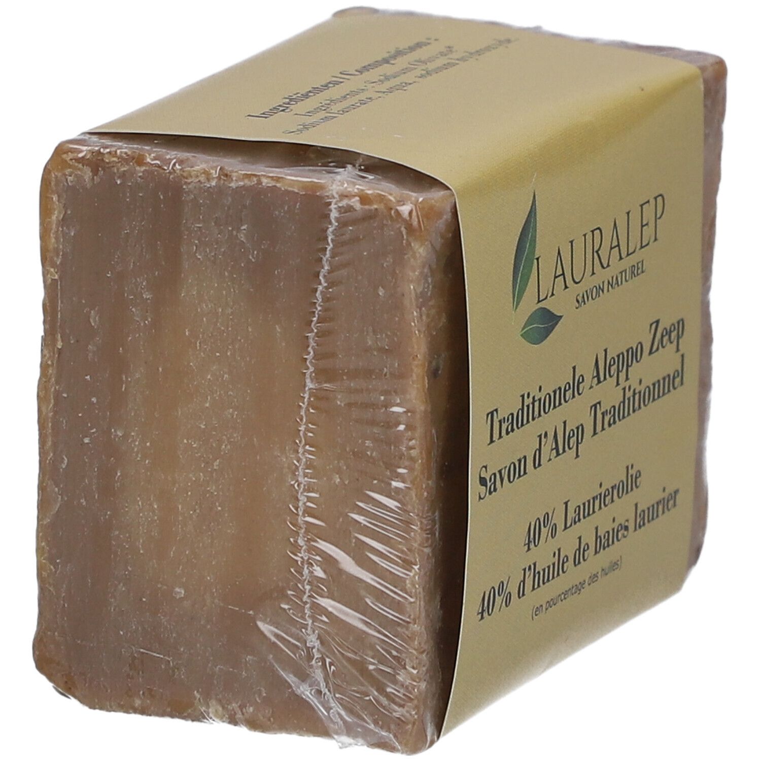 LAURALEP Savon d'Alep 40 %