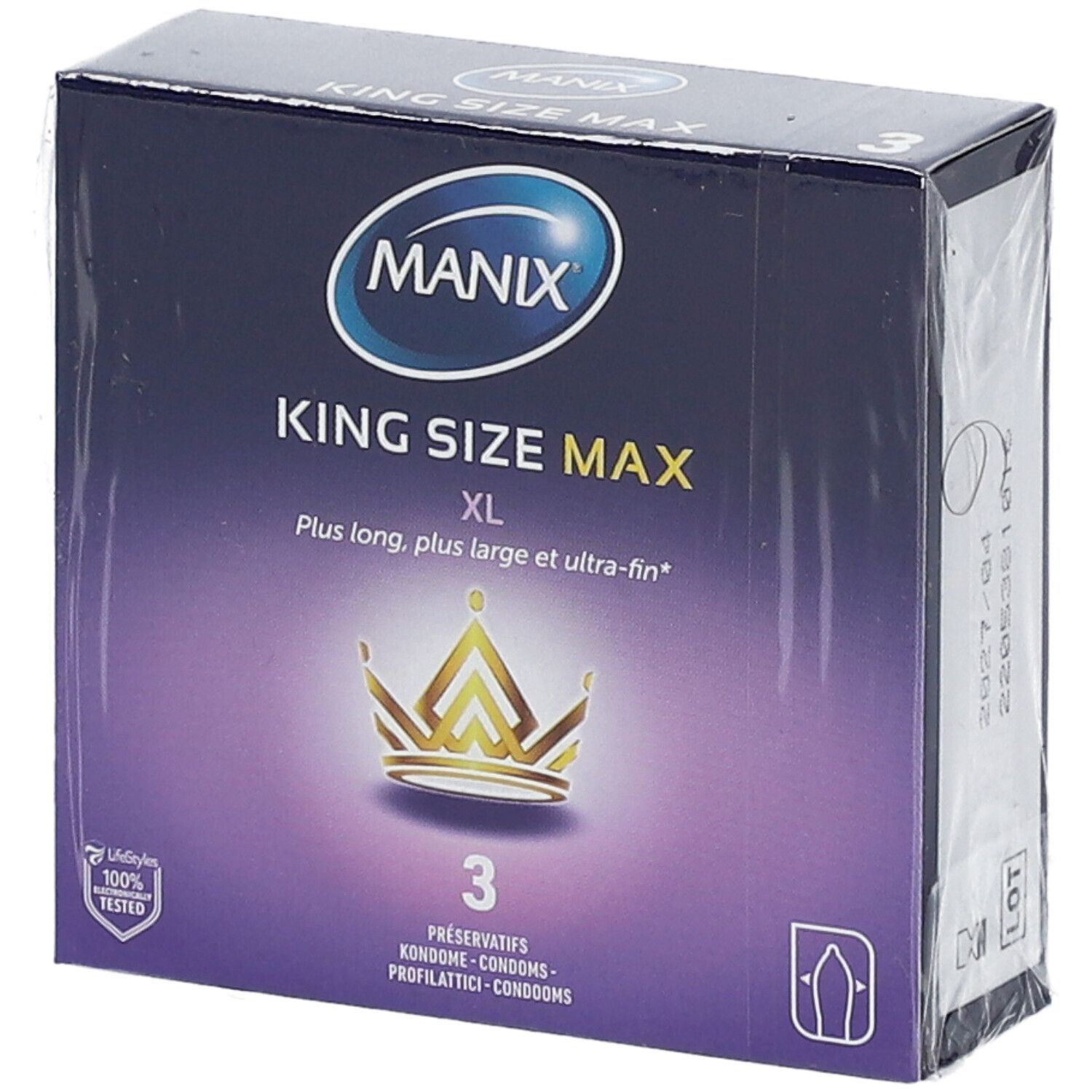 MANIX® King Size Maximum Comfort