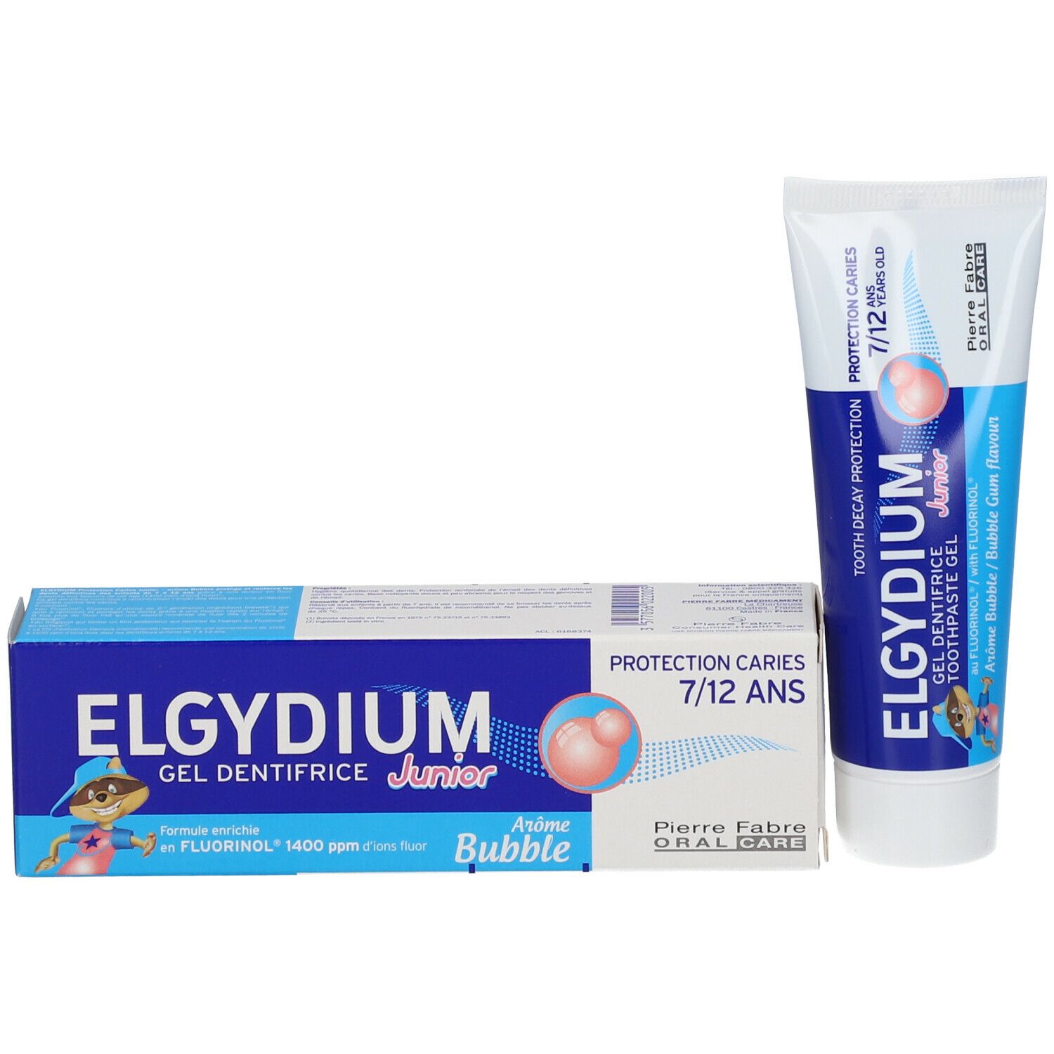 ELGYDIUM Junior Gel Dentifrice Bubble