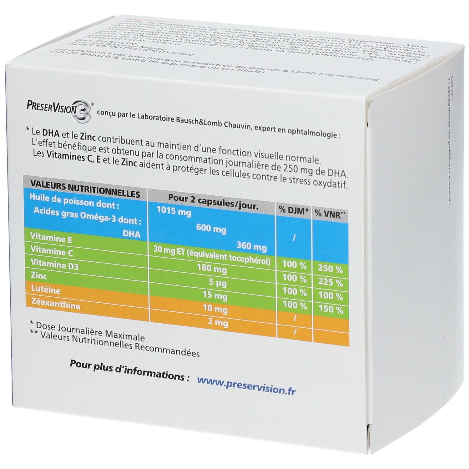 BAUSCH+LOMB Preservision3®