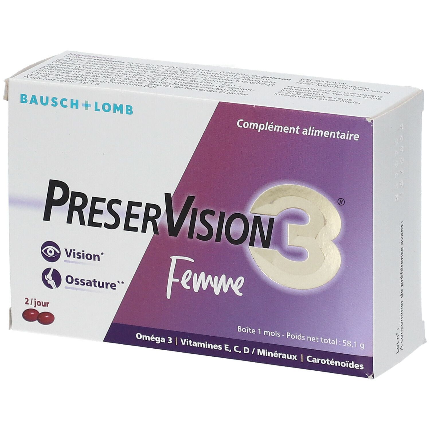 Preservision Femme 60 Capsules 1 Mois