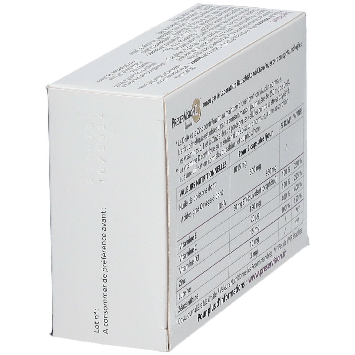 Preservision Femme 60 Capsules 1 Mois