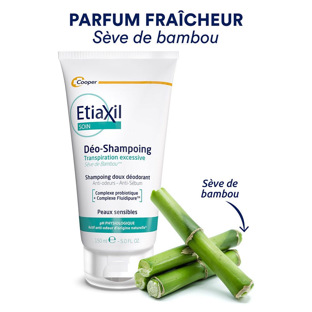 ETIAXIL Gel Déo-Shampoing - Tube de 150ml