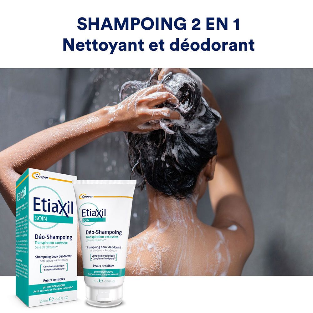 ETIAXIL Gel Déo-Shampoing - Tube de 150ml