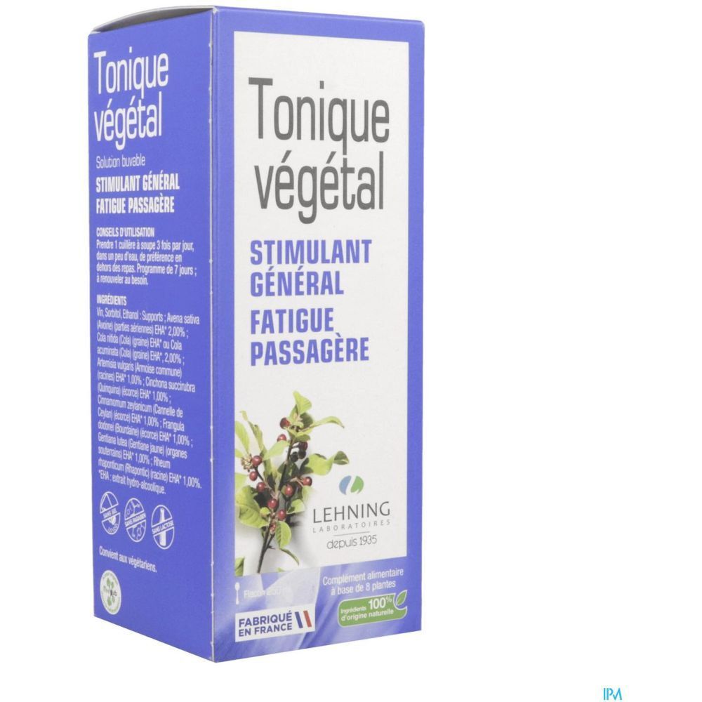 LEHNING TONIQ VEGETAL 250ML