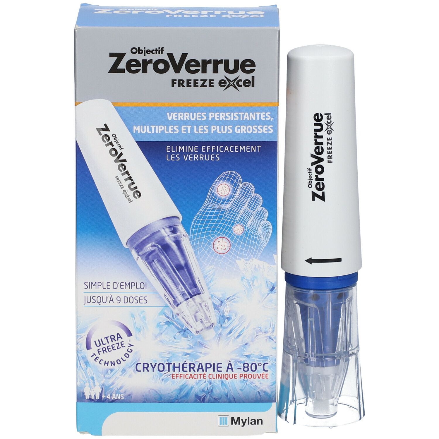 Objectif ZeroVerrue Freeze Excel Stylo