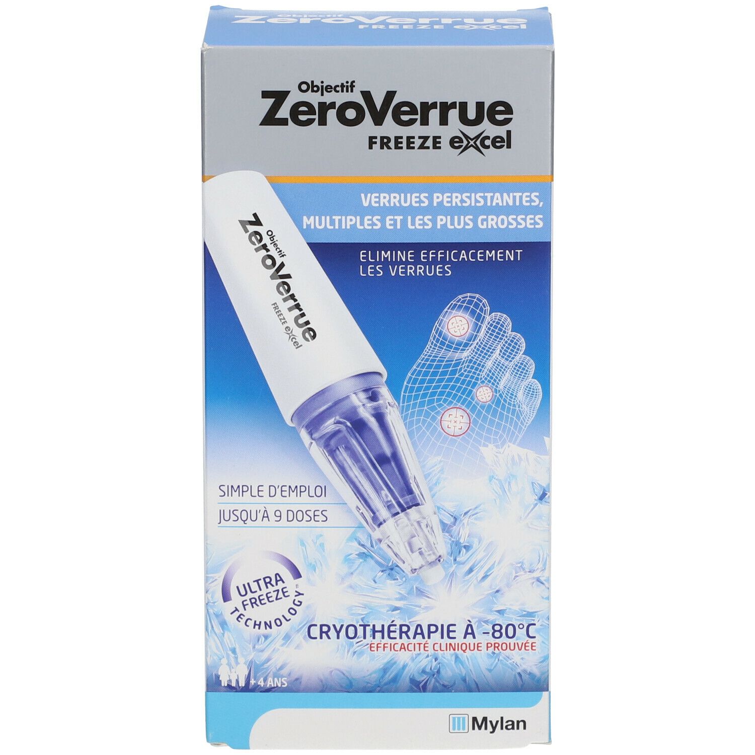 Objectif ZeroVerrue Freeze Excel Stylo