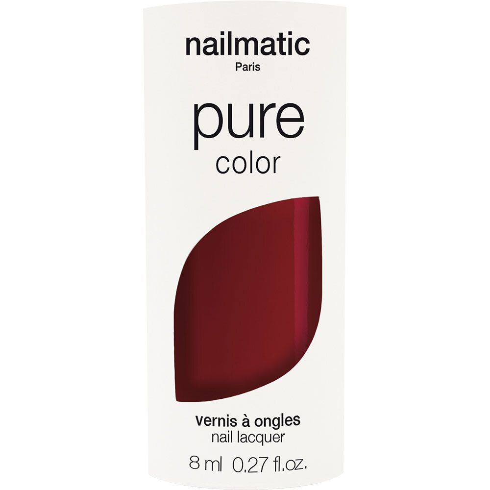 Nailmatic PURE color Vernis à ongles biosourcé - rouge bordeaux – Kate