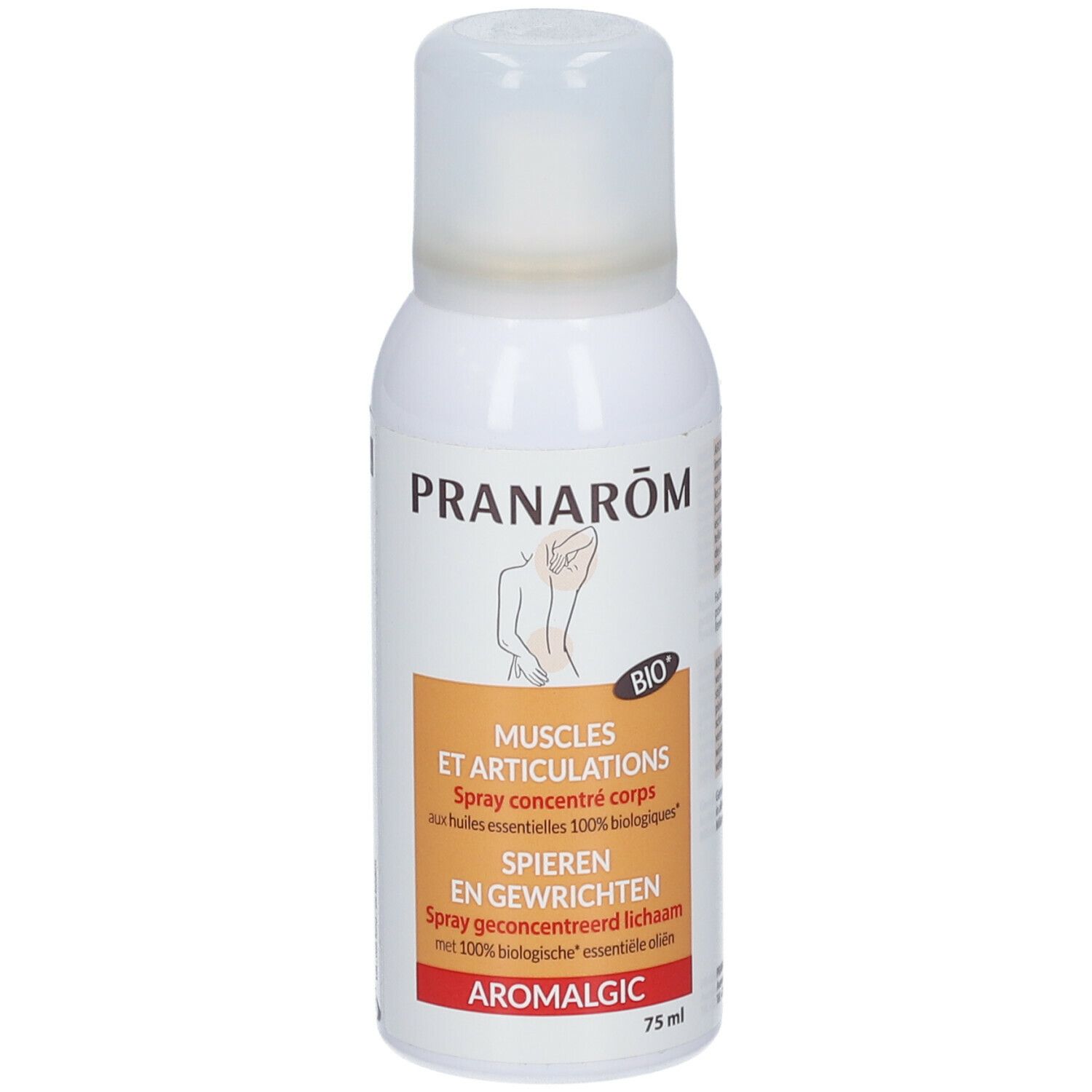 Pranarôm AROMALGIC Muscles et Articulations Spray concentré corps bio