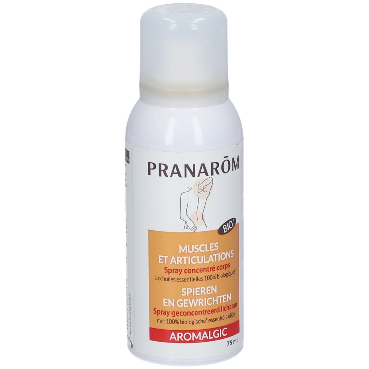 Pranarôm AROMALGIC Muscles et Articulations Spray concentré corps bio
