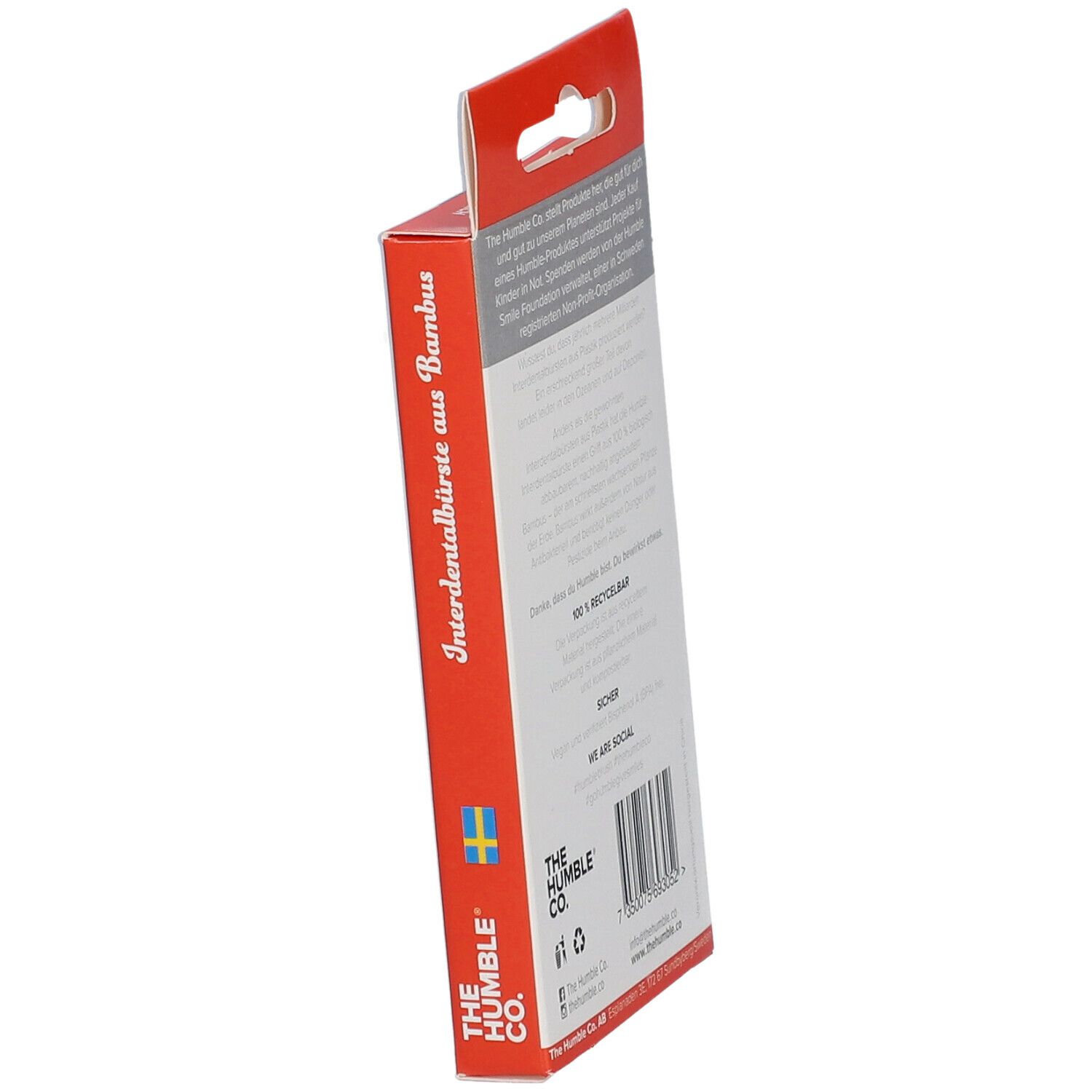 The Humble Co. Humble Interdental Brush® Brossette interdentaire en bambou Taille 2 - 0,5 mm