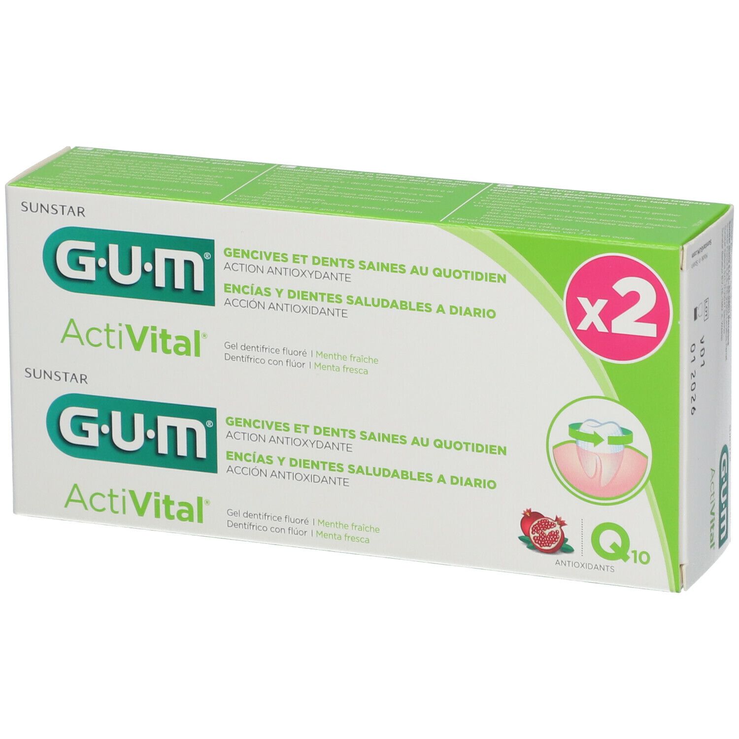 GUM® Activital Gel Dentifrice
