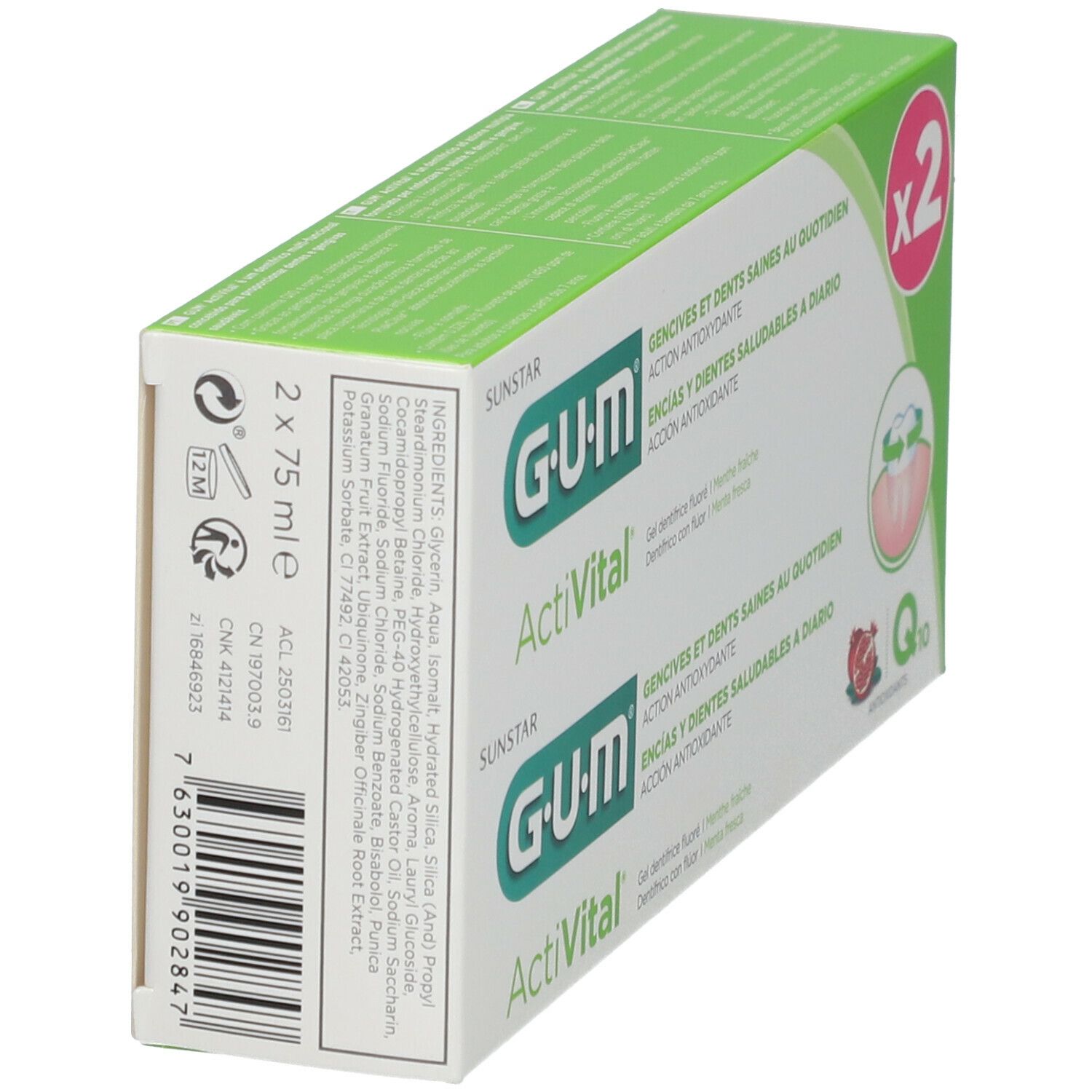 GUM® Activital Gel Dentifrice