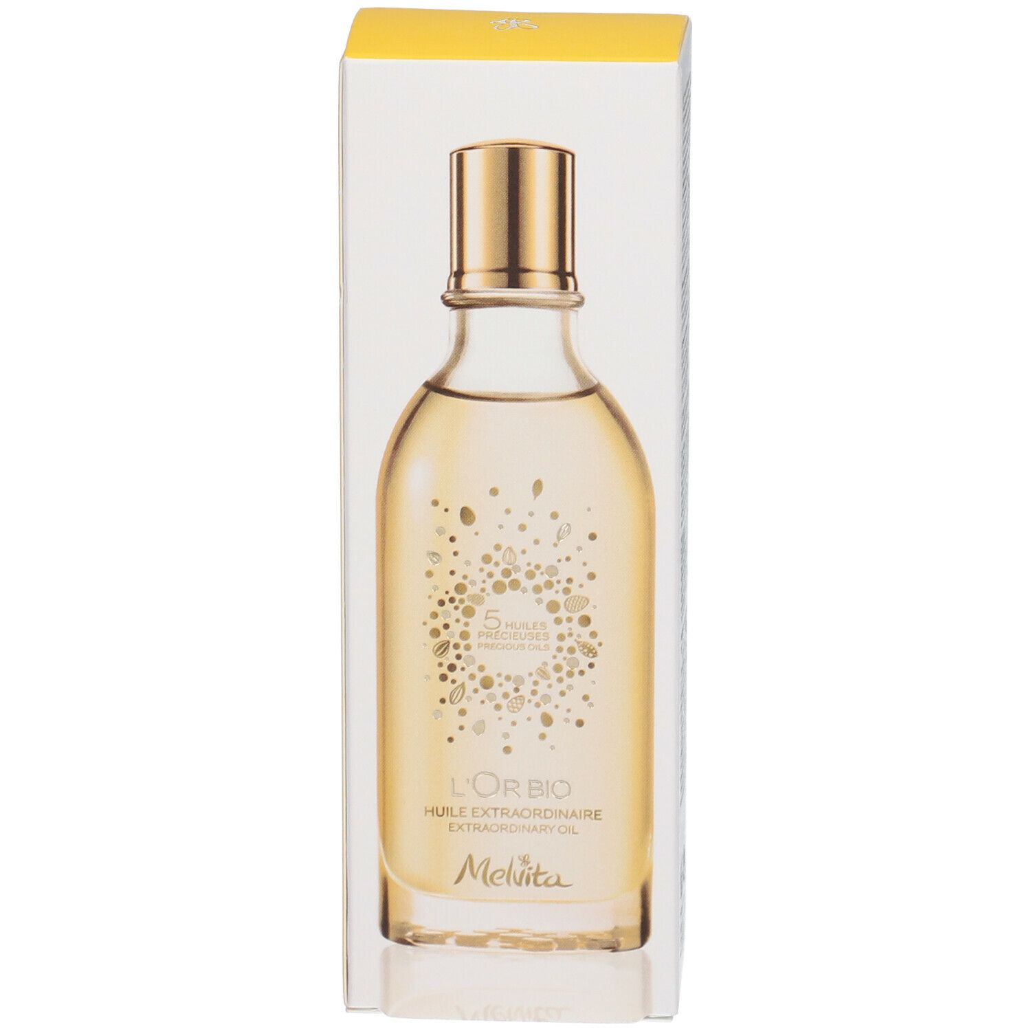 Melvita L'Or Bio Huile Extraordinaire Visage, Corps et Cheveux