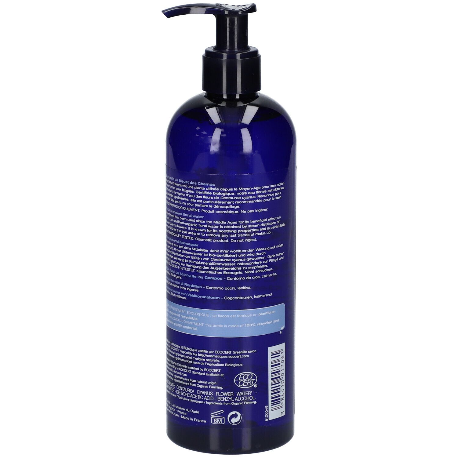 Melvita Eau florale de bleuet bio