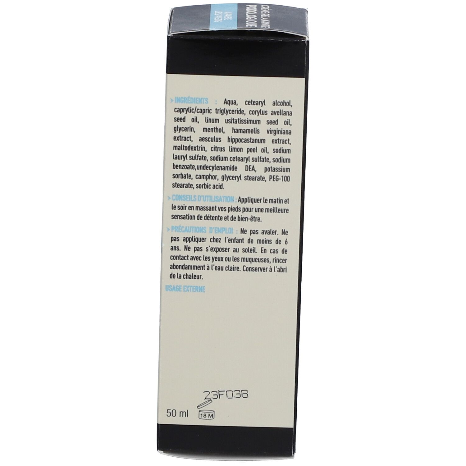 EA Fit® CARE CRÈME RELAXANTE PODOLOGIQUE 50 ML
