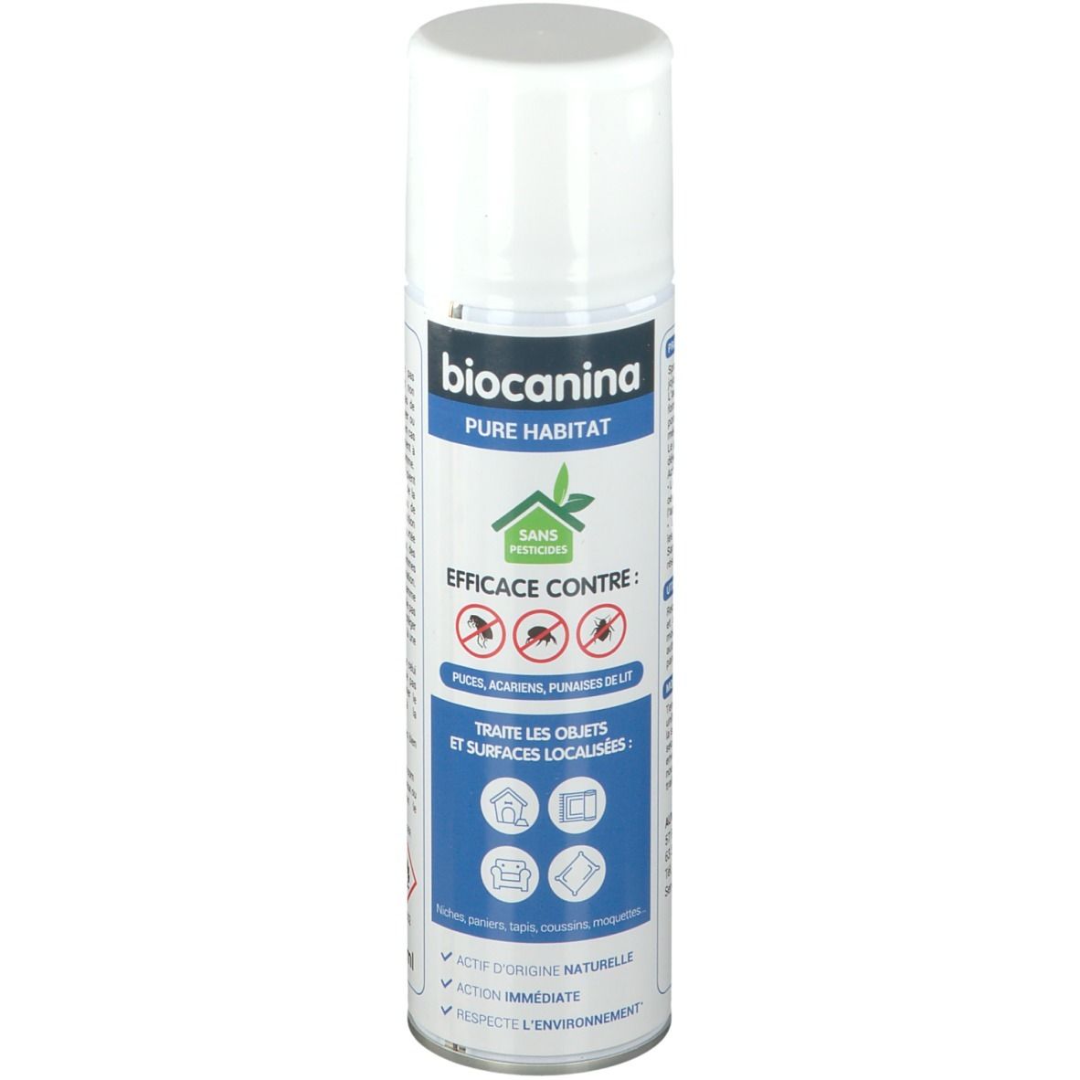 Anti puces en spray pour l'habitat - Les antiparasitaires Biocanina