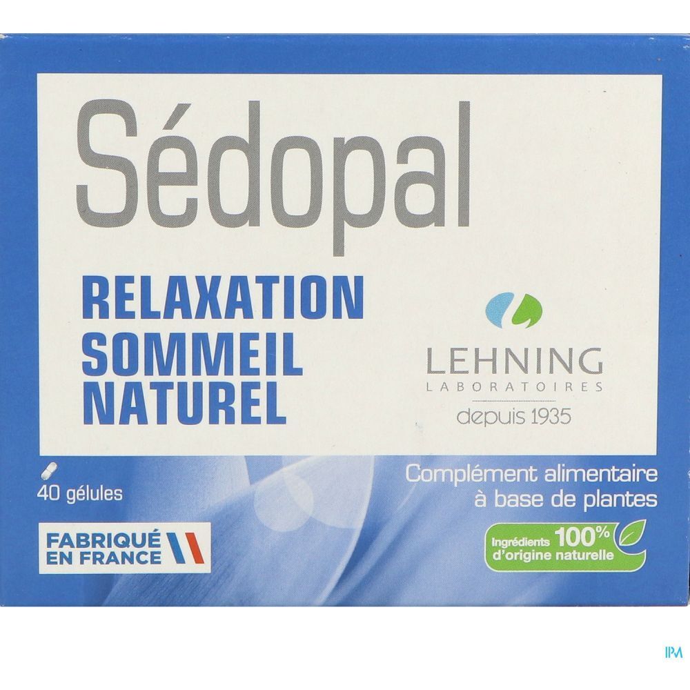 SEDOPAL GELULE 40