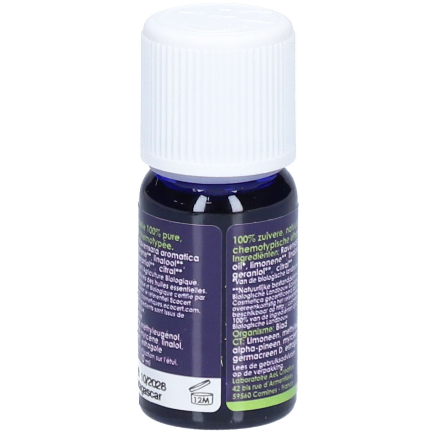 Herbes et Traditions Huile essentielle de Ravensare aromatique