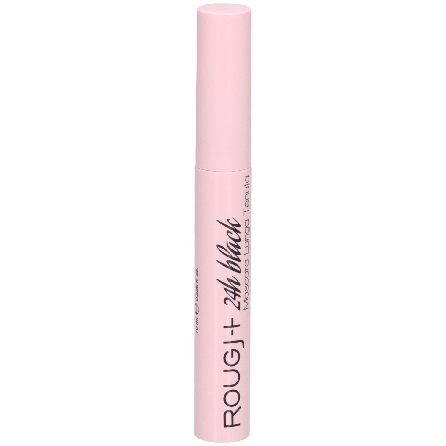 ROUGJ+ Mascara noir longue tenue 24h, noir, 10 ml.