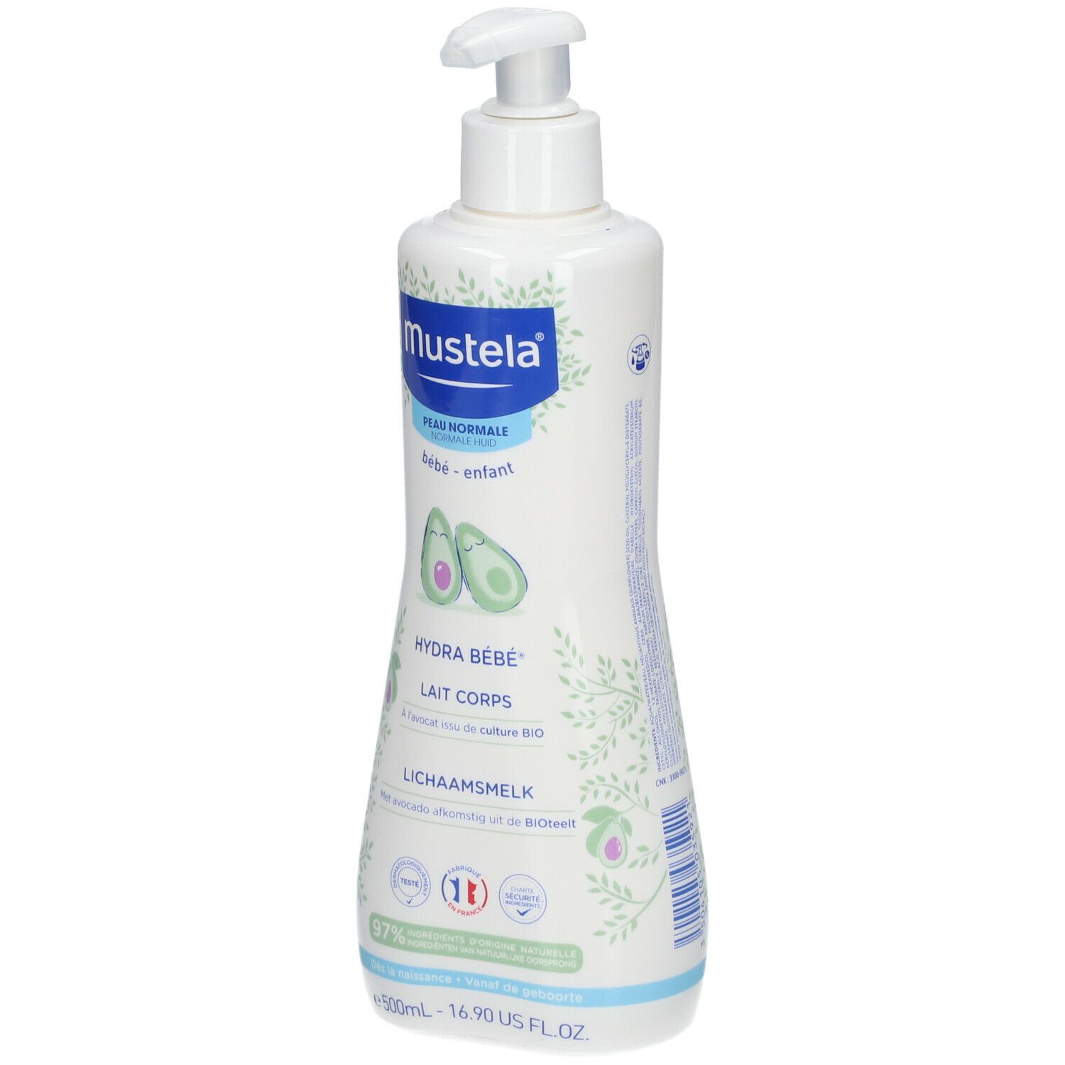 mustela® Bébé Enfant Lait Corps Hydra Bébé à l'Avocat Peau Normale