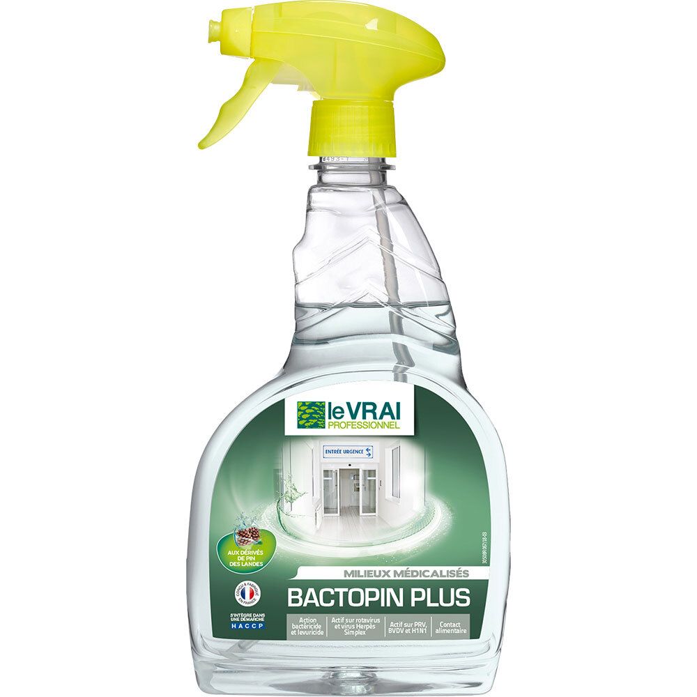 Le VRAI PROFESSIONNEL Bactopin Plus Spray Surfaces