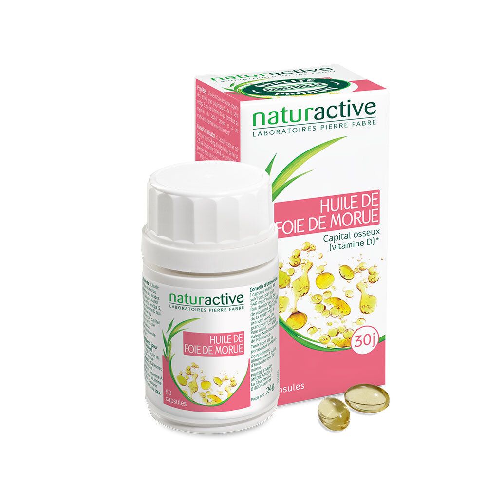 naturactive Huile de foie de Morue
