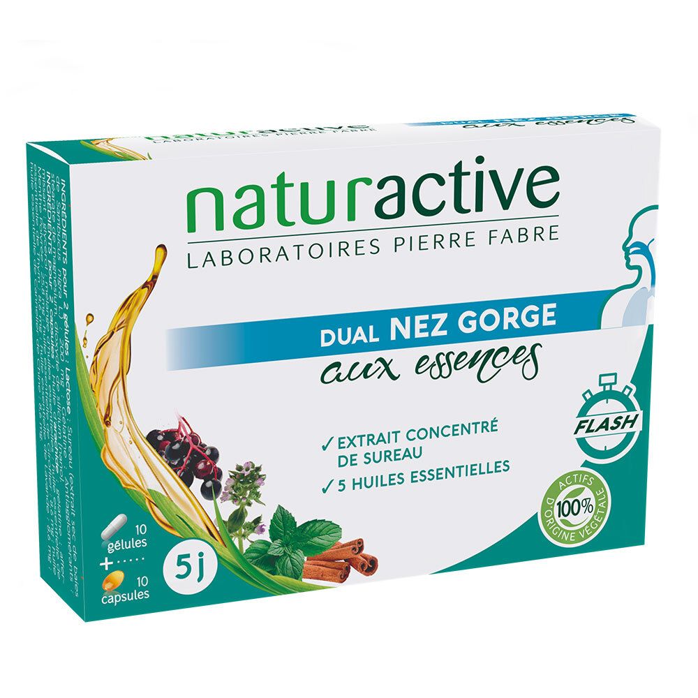 naturactive DUAL NEZ - GORGE aux essences