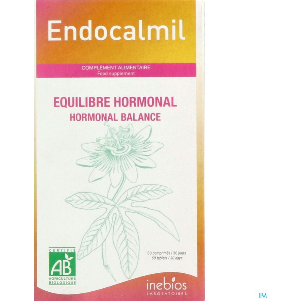 Endocalmil, Comprimé, complément alimentaire pour l'équilibre hormonal, bt 60