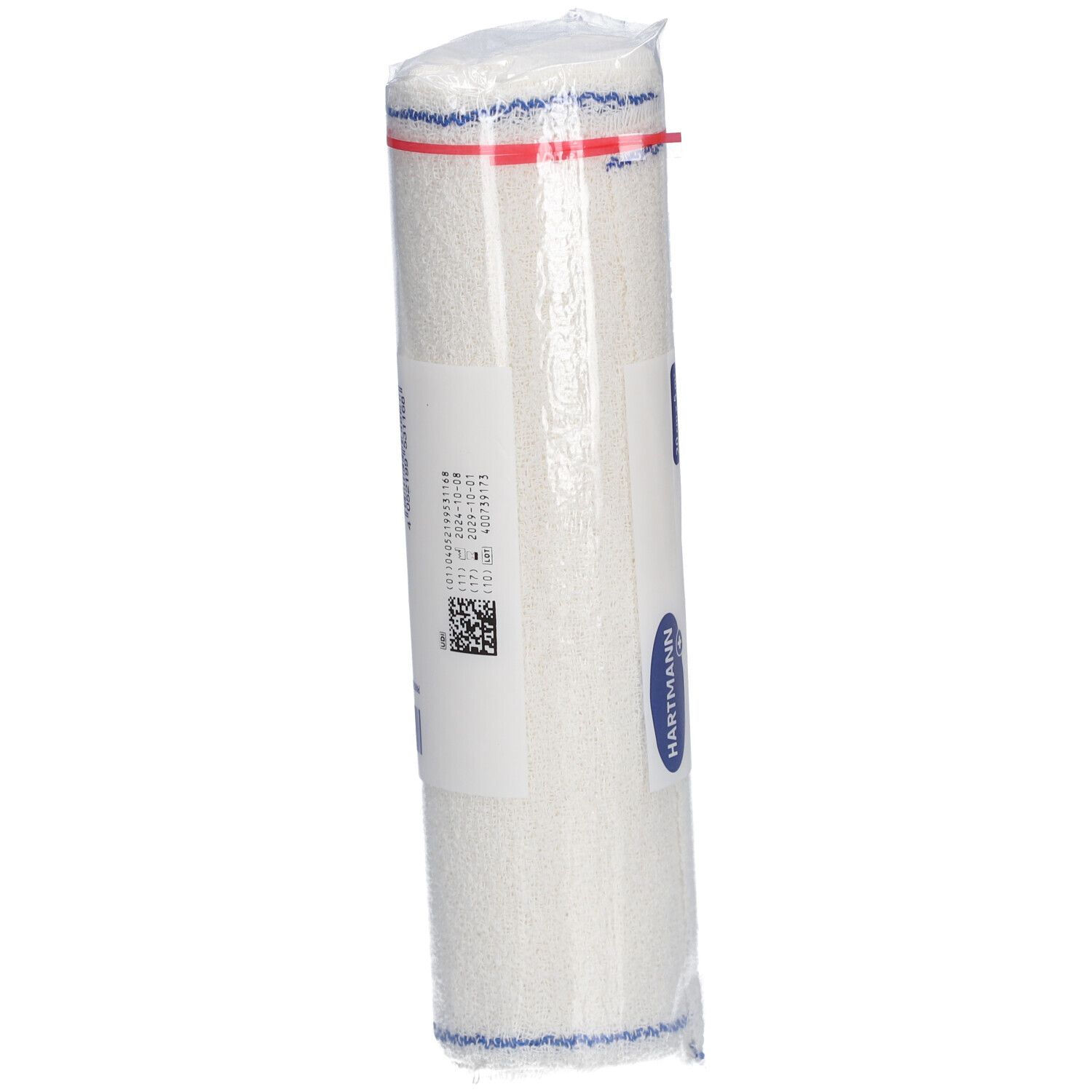 STÉRILUX - Bande de crêpe en coton élastique sous cellophane. 5 m à l'étirage x 20 cm (ref