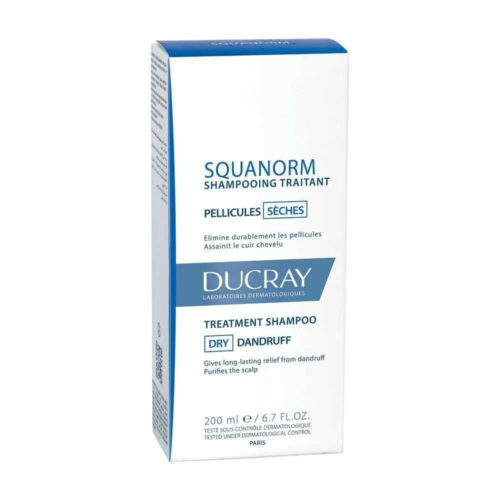 DUCRAY SQUANORM SHAMPOOING TRAITANT PELLICULES SÈCHES