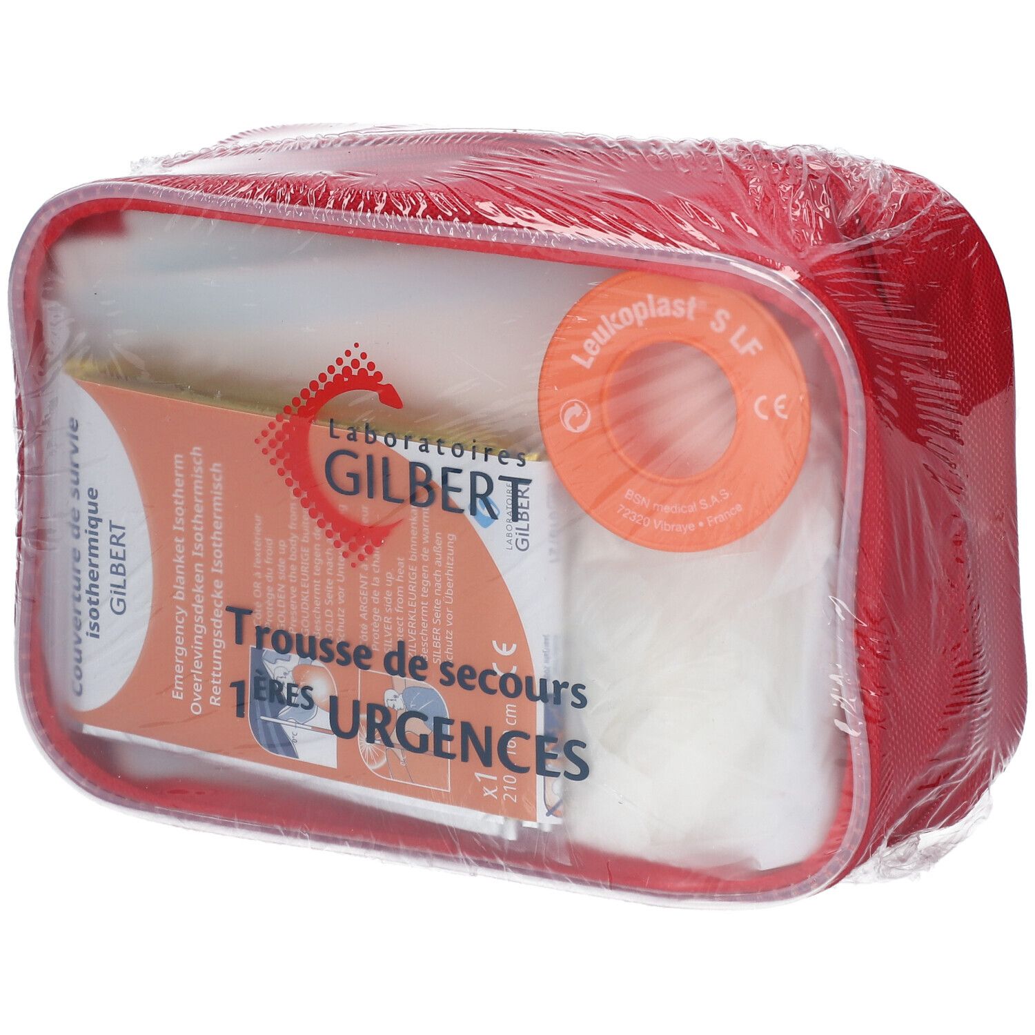 Trousse De Secours Extérieure Gilbert – Nettoyage Et Pansement Pour Plaies, Brûlures, Piqûres