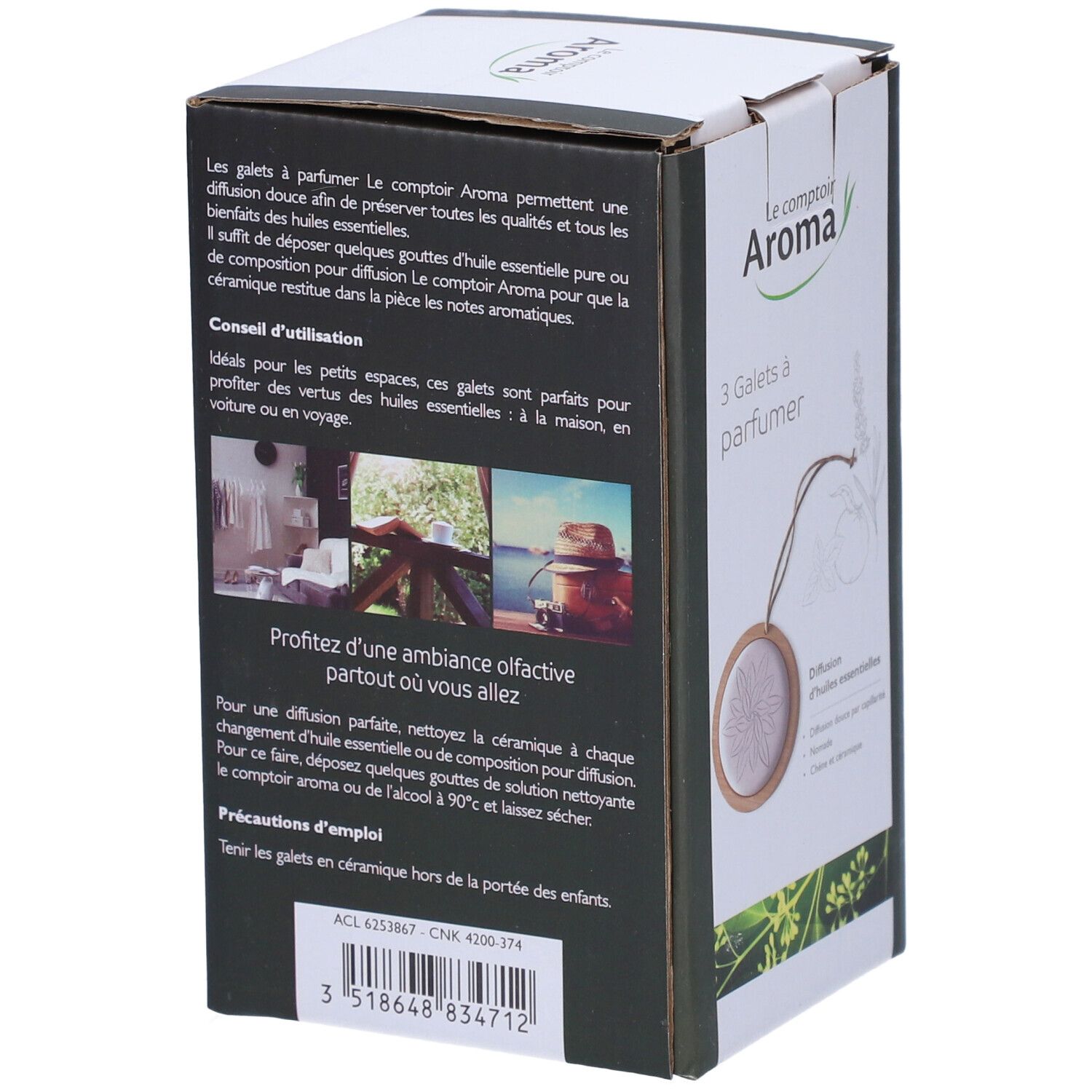 Le comptoir Aroma GALETS À PARFUMER