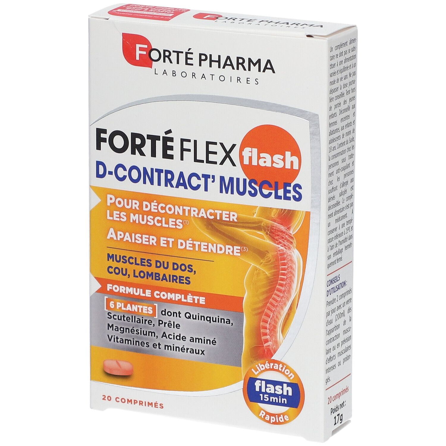 Forté Pharma Forté Flex Flash D-Contract' Muscles