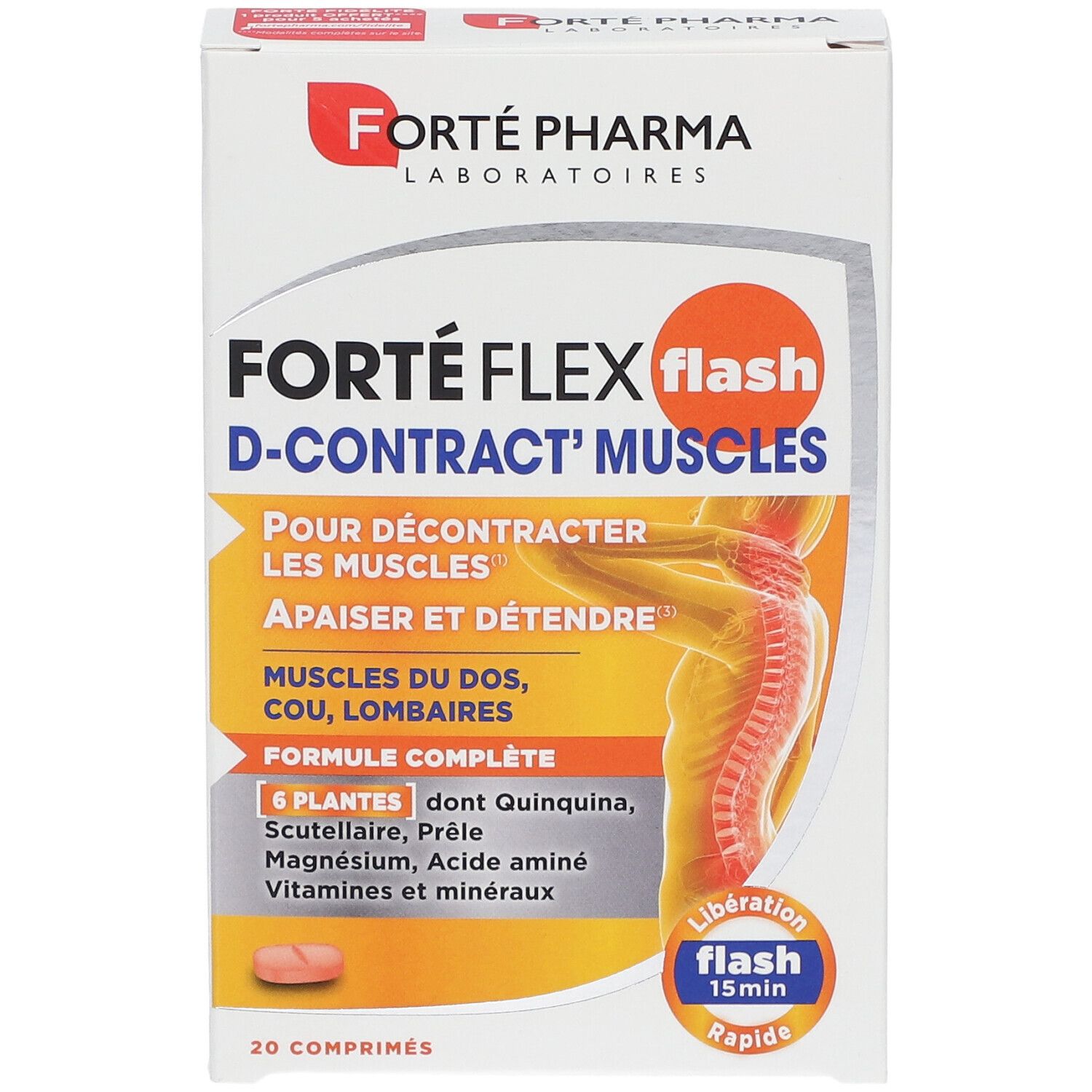 Forté Pharma Forté Flex Flash D-Contract' Muscles